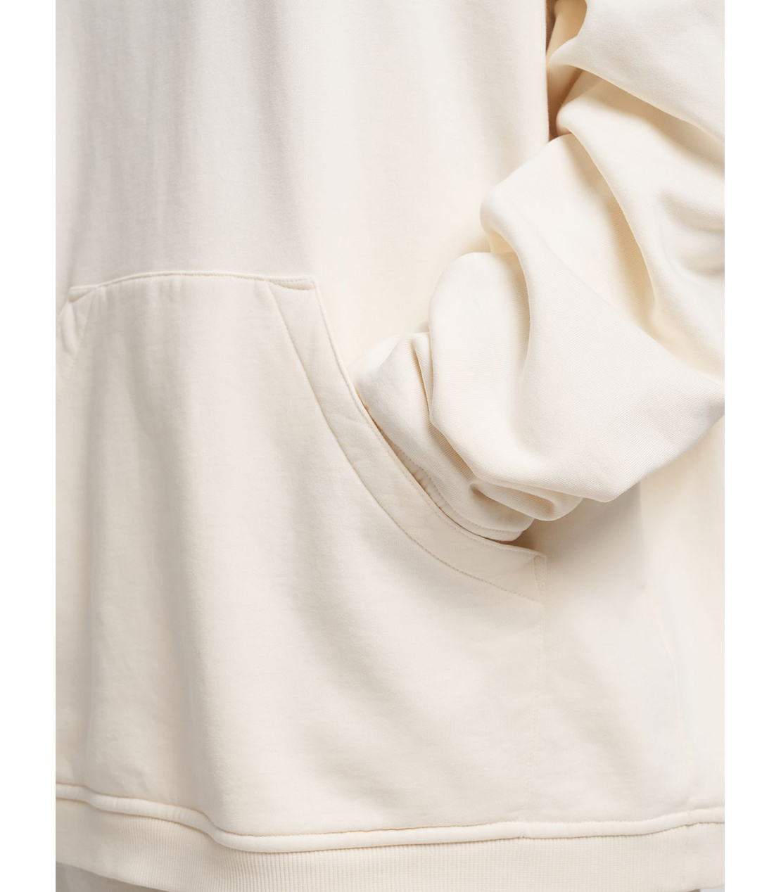 ロングオーバーサイズ刺しゅうフーディー 詳細画像 オフホワイト 6